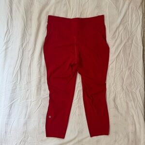 Lululemon Base pace high rise crop 23”